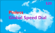 Global Speed Dial Calling Card